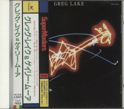 Greg Lake Greg Lake CD album (CDLP) Japanese GLKCDGR865509