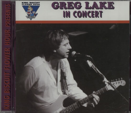 Greg Lake King Biscuit In Concert CD album (CDLP) US GLKCDKI51571