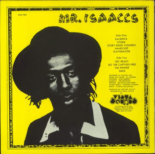 Gregory Isaacs Mr Isaacs 2-LP vinyl record set (Double LP Album) UK GRG2LMR818842