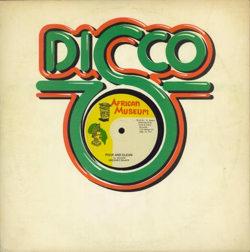 Gregory Isaacs Poor And Clean 12" vinyl single (12 inch record / Maxi-single) Jamaican GRG12PO698612