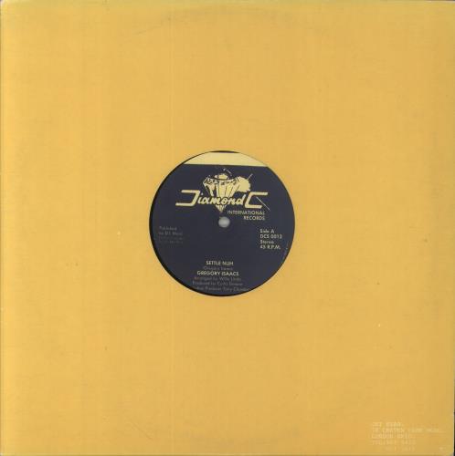 Gregory Isaacs Settle Nuh 12" vinyl single (12 inch record / Maxi-single) UK GRG12SE860386