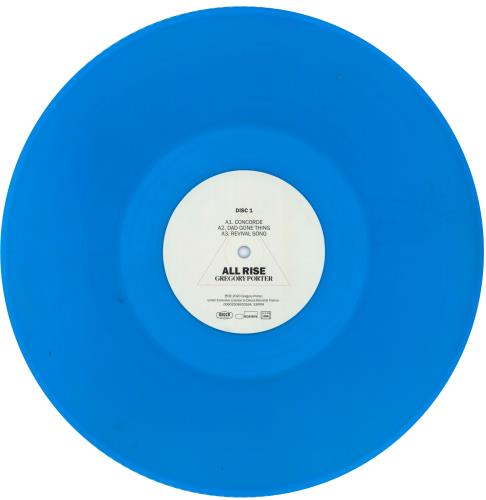 Gregory Porter All Rise - Sky Blue Vinyl + Autographed Print - Sealed 3-LP vinyl record set (Triple LP Album) UK GZH3LAL793872