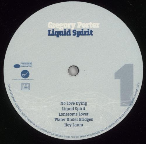 Gregory Porter Liquid Spirit 2-LP vinyl record set (Double LP Album) French GZH2LLI679173