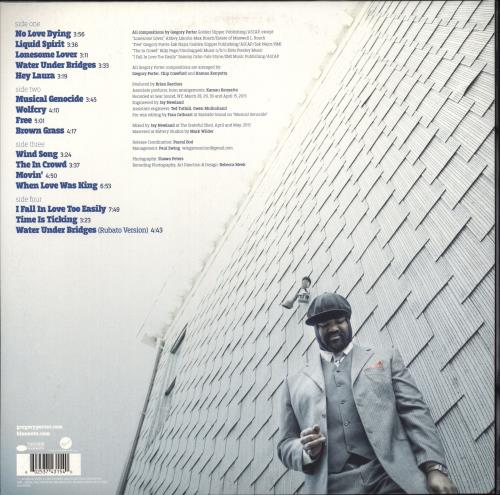 Gregory Porter Liquid Spirit 2-LP vinyl record set (Double LP Album) French GZH2LLI679173