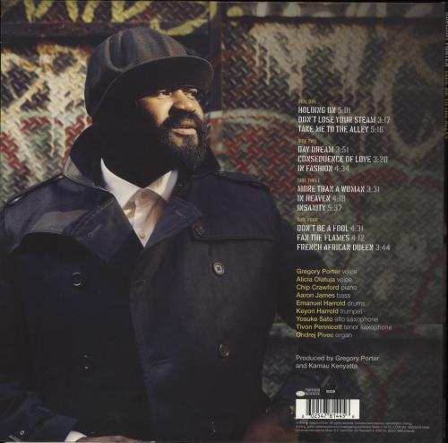Gregory Porter Take Me To The Alley 2-LP vinyl record set (Double LP Album) Dutch GZH2LTA679174