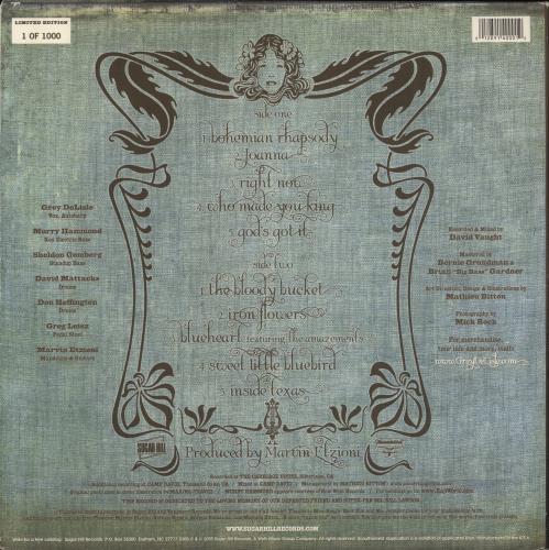 Grey DeLisle Iron Flowers vinyl LP album (LP record) US FU3LPIR890694