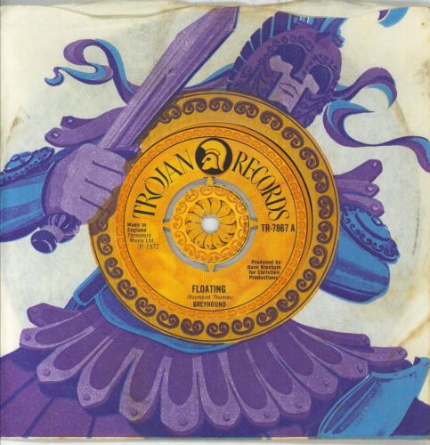 Greyhound Floating 7" vinyl single (7 inch record / 45) UK GH-07FL851861