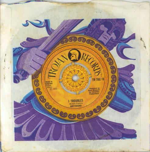Greyhound Floating 7" vinyl single (7 inch record / 45) UK GH-07FL851861