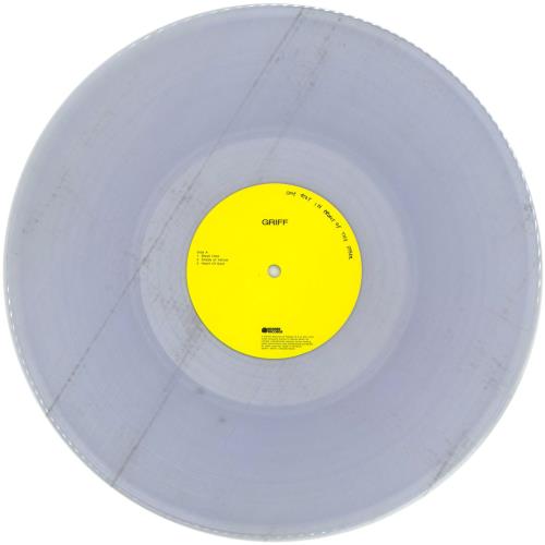 Griff One Foot In Front Of The Other - Clear Vinyl - Hype Sticker vinyl LP album (LP record) UK 3STLPON838328