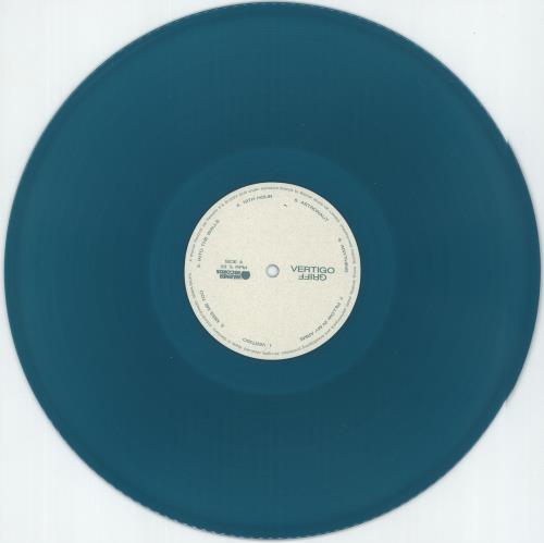 Griff Vertigo - Petrol Green Vinyl vinyl LP album (LP record) UK 3STLPVE880407
