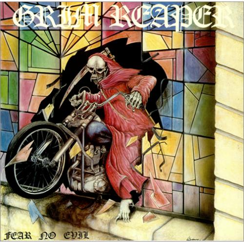 Grim Reaper Fear No Evil vinyl LP album (LP record) UK GR3LPFE422823