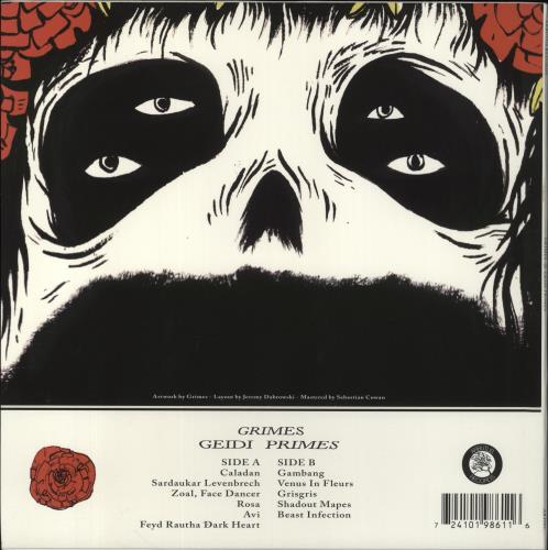 Grimes Geidi Primes vinyl LP album (LP record) Canadian QRVLPGE862193