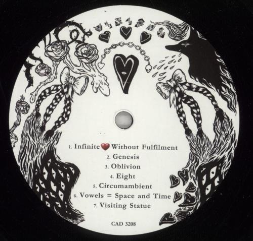 Grimes Visions vinyl LP album (LP record) UK QRVLPVI690909