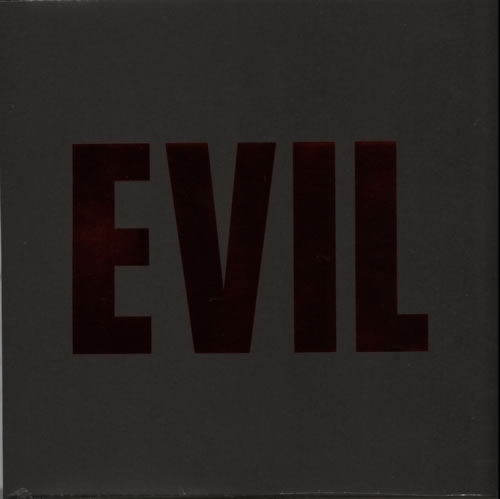 Grinderman Evil - Red/Silver Glitter Vinyl + CD 12" vinyl single (12 inch record / Maxi-single) UK GID12EV619598