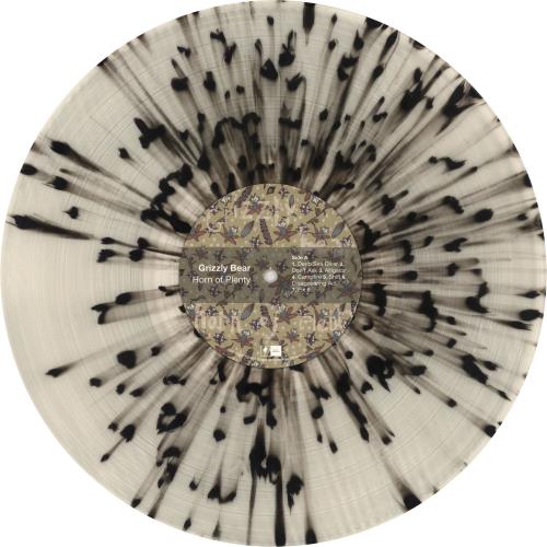 Grizzly Bear Horn Of Plenty - Translucent Black Splatter Vinyl - RSD15 vinyl LP album (LP record) US ZLYLPHO735191