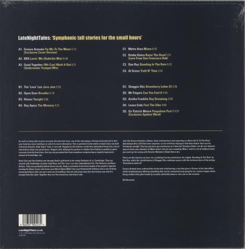 Groove Armada Another Late Night - 180 Gram White Vinyl 2-LP vinyl record set (Double LP Album) UK GVM2LAN872678