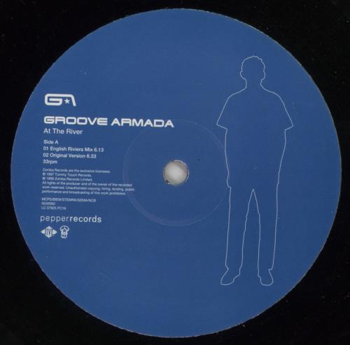 Groove Armada At The River 12" vinyl single (12 inch record / Maxi-single) UK GVM12AT427387