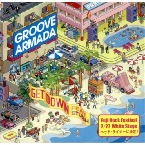 Groove Armada Get Down CD-R acetate Japanese GVMCRGE416589
