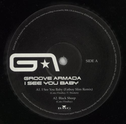 Groove Armada I See You Baby 12" vinyl single (12 inch record / Maxi-single) UK GVM12IS300799