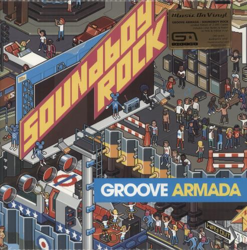 Groove Armada Soundboy Rock - 180 Gram Pink Vinyl & Yellow Vinyl 2-LP vinyl record set (Double LP Album) UK GVM2LSO875448