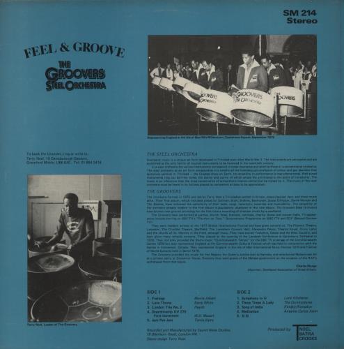 Groovers Steel Orchestra Feel & Groove vinyl LP album (LP record) UK -S5LPFE880640