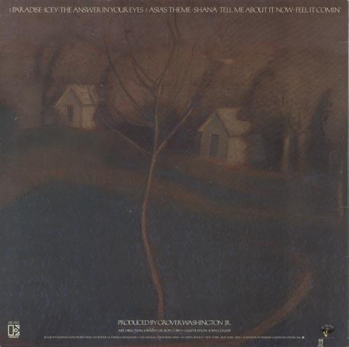 Grover Washington Paradise vinyl LP album (LP record) US GWJLPPA886739