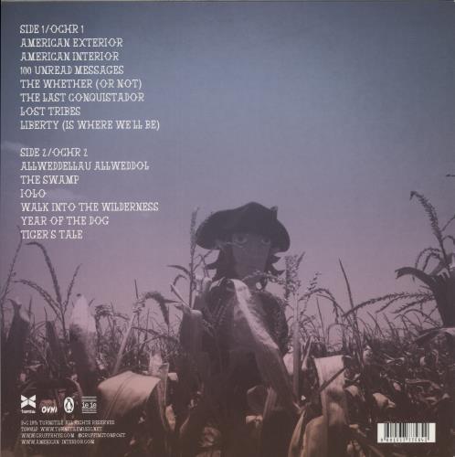 Gruff Rhys American Interior vinyl LP album (LP record) UK GUFLPAM873088
