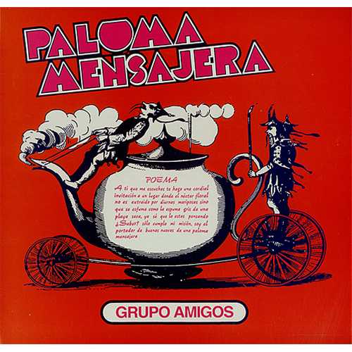 Grupos Amigos Paloma Mensajera vinyl LP album (LP record) Spanish GR_LPPA406283