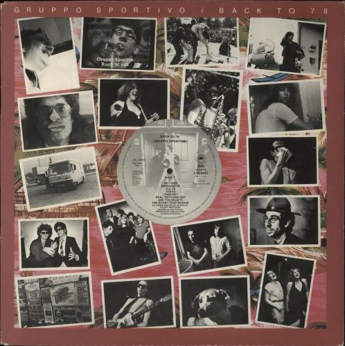 Gruppo Sportivo Back To 78 vinyl LP album (LP record) UK GRVLPBA836271