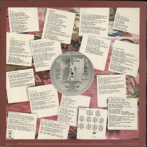Gruppo Sportivo Back To 78 vinyl LP album (LP record) UK GRVLPBA836271