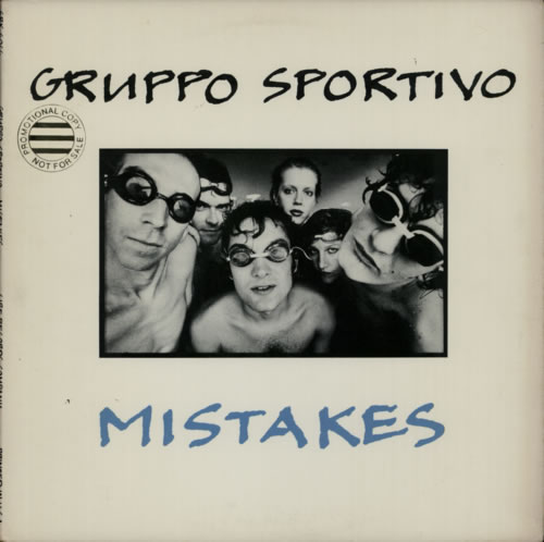 Gruppo Sportivo Mistakes + Bonus 7" + Press Pack vinyl LP album (LP record) US GRVLPMI497628