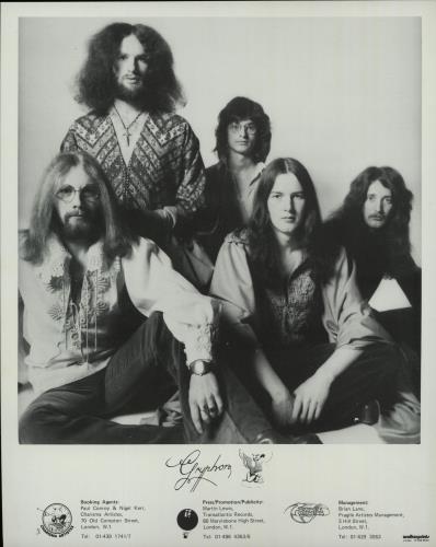 Gryphon Midnight Mushrumps + Poster, Booklet + Press Pack vinyl LP album (LP record) UK GRYLPMI655650