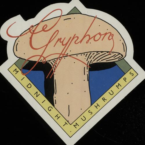 Gryphon Midnight Mushrumps + Poster, Booklet + Press Pack vinyl LP album (LP record) UK GRYLPMI655650