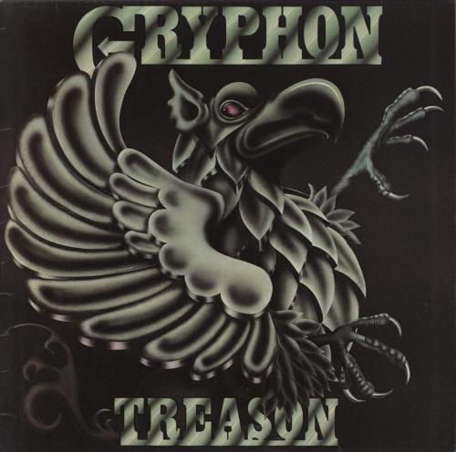 Gryphon Treason - VG+ vinyl LP album (LP record) UK GRYLPTR793693