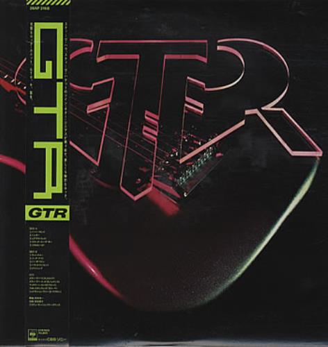 GTR GTR vinyl LP album (LP record) Japanese GAALPGT317907