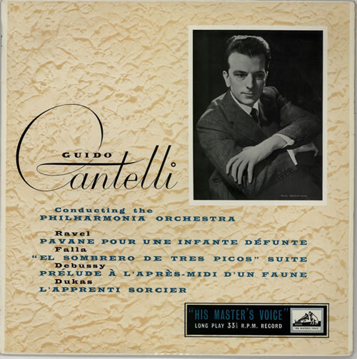 Guido Cantelli Conducting The Philharmonia Orchestra vinyl LP album (LP record) UK GXKLPCO595932
