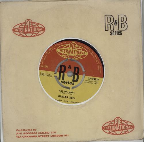 Guitar Red Just You And I 7" vinyl single (7 inch record / 45) UK IZ-07JU661497