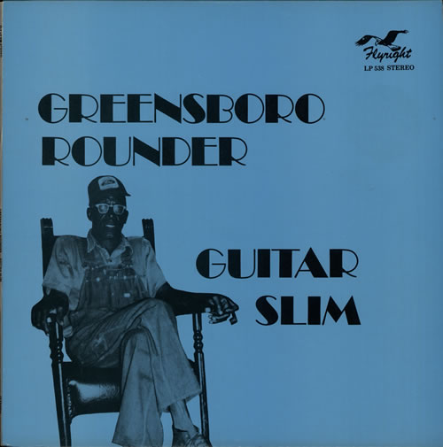 Guitar Slim Greensboro Rounder vinyl LP album (LP record) UK GUJLPGR573873