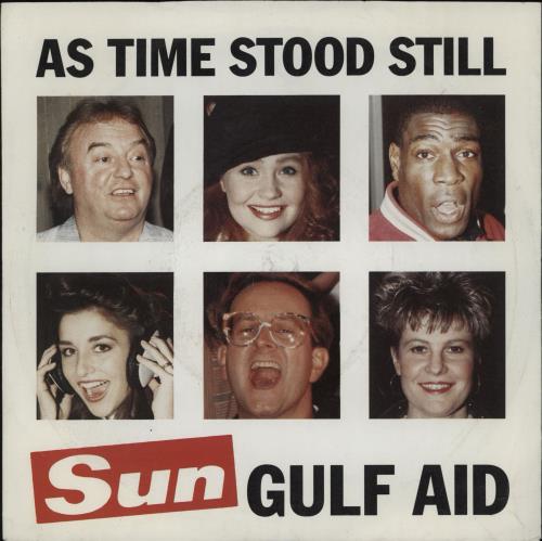 Gulf Aid As Time Stood Still 7" vinyl single (7 inch record / 45) UK 13307AS752238