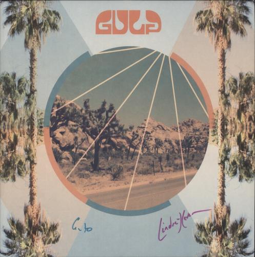Gulp Season Sun - Blue Vinyl - Autographed vinyl LP album (LP record) UK 378LPSE874095