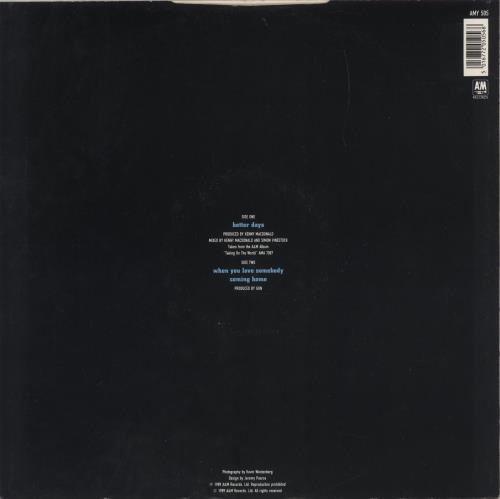 Gun (80s) Better Days 12" vinyl single (12 inch record / Maxi-single) UK GUN12BE52606