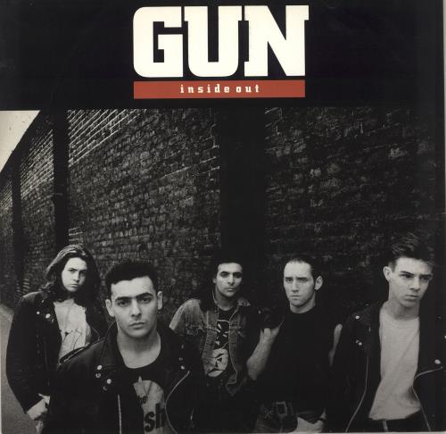 Gun (80s) Inside Out 12" vinyl single (12 inch record / Maxi-single) UK GUN12IN110014