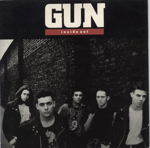 Gun (80s) Inside Out 7" vinyl single (7 inch record / 45) UK GUN07IN767827