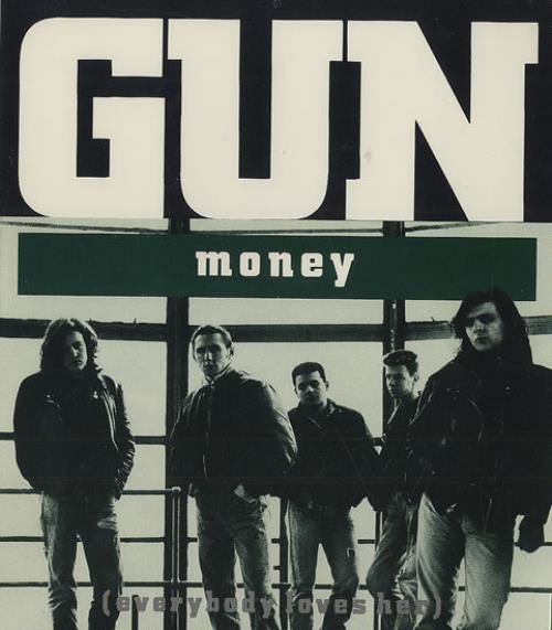 Gun (80s) Money CD single (CD5 / 5") US GUNC5MO22181