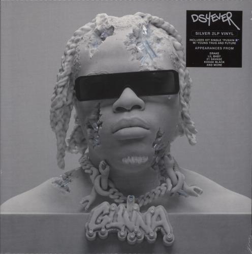 Gunna DS4EVER - Silver Vinyl - Sealed 2-LP vinyl record set (Double LP Album) US -U72LDS878090