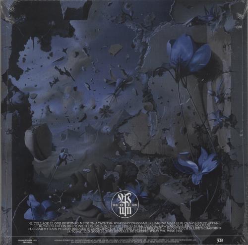 Gunna One Of Wun - Clear Blue Vinyl - Sealed 2-LP vinyl record set (Double LP Album) UK -U72LON878083