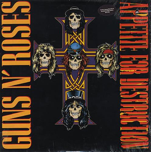 Guns N Roses Appetite For Destruction - Sealed vinyl LP album (LP record) US GNRLPAP350548