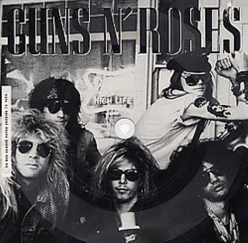 Guns N Roses Appetite For Destruction Sampler 7" vinyl single (7 inch record / 45) US GNR07AP29916