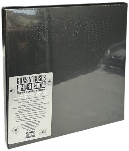Guns N Roses Appetite For Destruction: Super Deluxe Edition - Sealed CD Album Box Set UK GNRDXAP876011