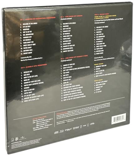 Guns N Roses Appetite For Destruction: Super Deluxe Edition - Sealed CD Album Box Set UK GNRDXAP876011